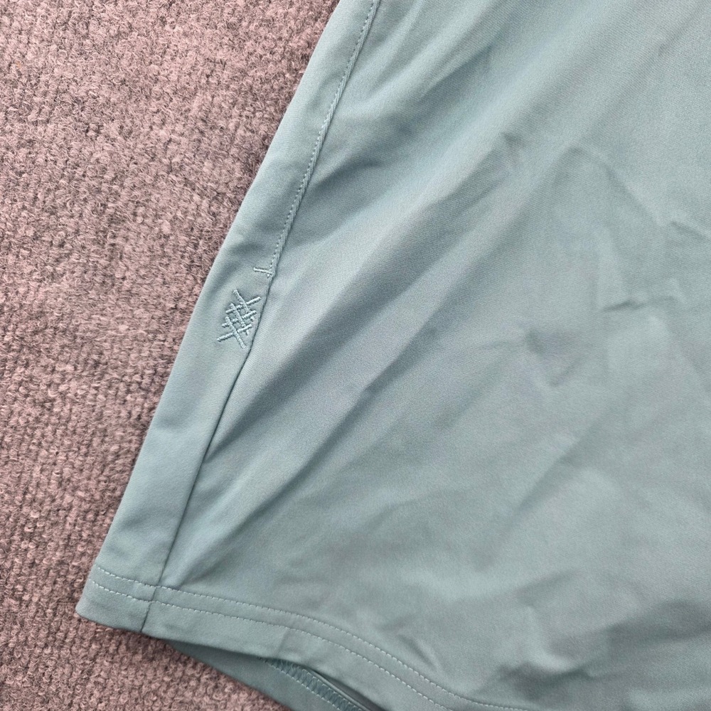 Rhone Commuter Shorts Mens 40 Slate Blue Green Technical Stretch Performance - Picture 2 of 8